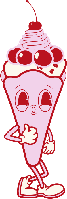 Holy Crepe Character Design